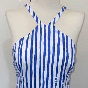 Lilly Pulitzer Iveigh Shift Dress Blue Crush Size 10